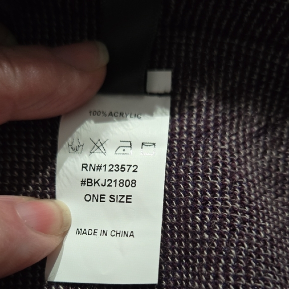 Pinklicious Purple Poncho with Fringe - Picture 16 of 16